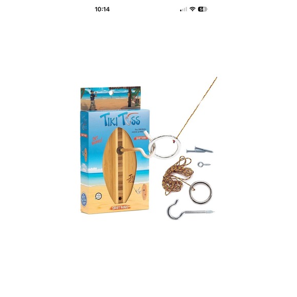 Tiki Toss Original Edition - Indoor & Outdoor Ring Toss Game for All Ages - Picture 5 of 5